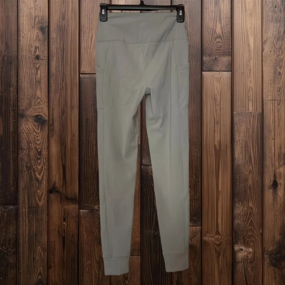 Mogul 2.0 Fleece Lined Cuffed Legging With Pockets - Moonstone​ - Picture 3 of 7